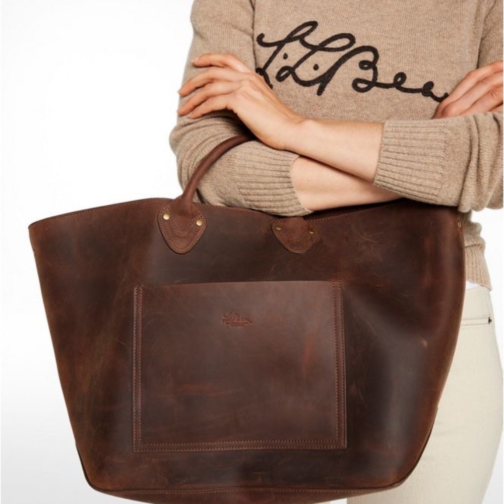 ISO!!! LL Bean Signature Anniversary Leather Tote